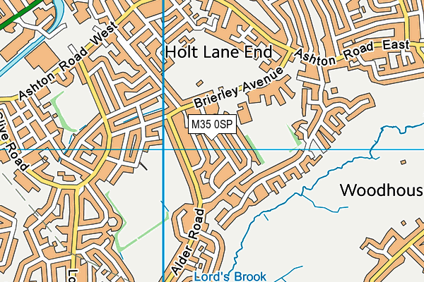 M35 0SP map - OS VectorMap District (Ordnance Survey) M35 0SP map - OS VectorMap District (Ordnance Survey)