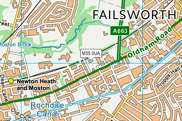 M35 0UA map - OS VectorMap District (Ordnance Survey) M35 0UA map - OS VectorMap District (Ordnance Survey)