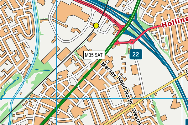 M35 9AT map - OS VectorMap District (Ordnance Survey) M35 9AT map - OS VectorMap District (Ordnance Survey)