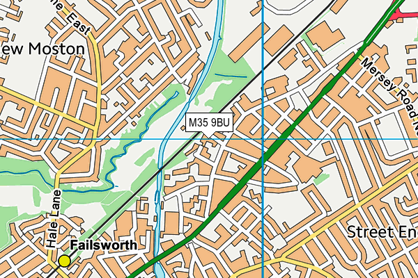 M35 9BU map - OS VectorMap District (Ordnance Survey) M35 9BU map - OS VectorMap District (Ordnance Survey)
