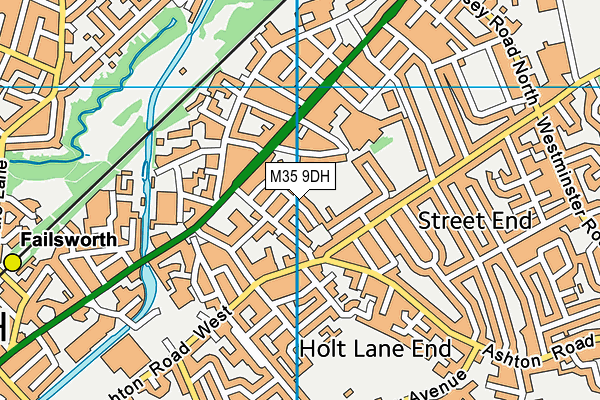 M35 9DH map - OS VectorMap District (Ordnance Survey) M35 9DH map - OS VectorMap District (Ordnance Survey)