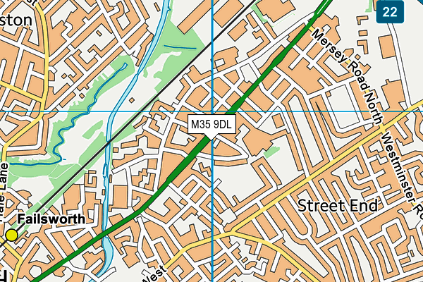 M35 9DL map - OS VectorMap District (Ordnance Survey) M35 9DL map - OS VectorMap District (Ordnance Survey)