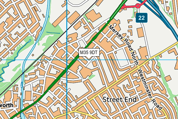 M35 9DT map - OS VectorMap District (Ordnance Survey) M35 9DT map - OS VectorMap District (Ordnance Survey)