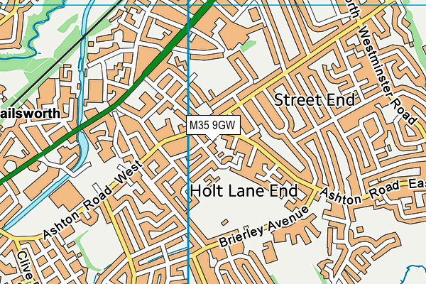 M35 9GW map - OS VectorMap District (Ordnance Survey) M35 9GW map - OS VectorMap District (Ordnance Survey)