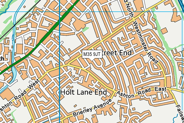 M35 9JT map - OS VectorMap District (Ordnance Survey) M35 9JT map - OS VectorMap District (Ordnance Survey)