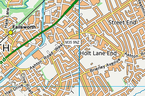 M35 9NZ map - OS VectorMap District (Ordnance Survey) M35 9NZ map - OS VectorMap District (Ordnance Survey)