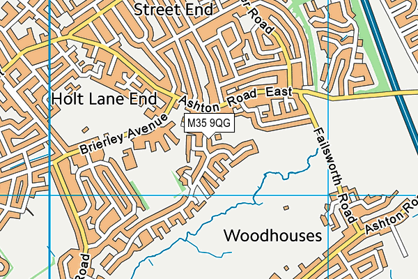 M35 9QG map - OS VectorMap District (Ordnance Survey) M35 9QG map - OS VectorMap District (Ordnance Survey)
