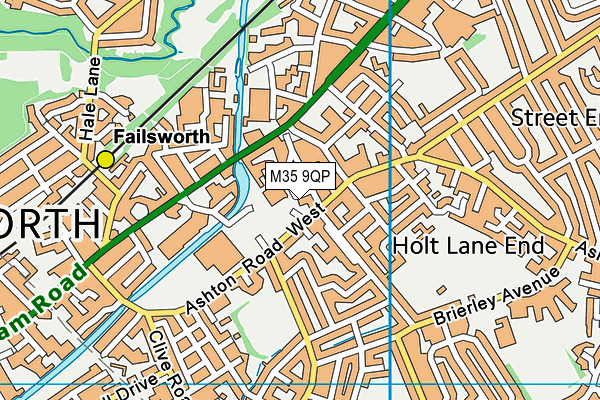 M35 9QP map - OS VectorMap District (Ordnance Survey) M35 9QP map - OS VectorMap District (Ordnance Survey)