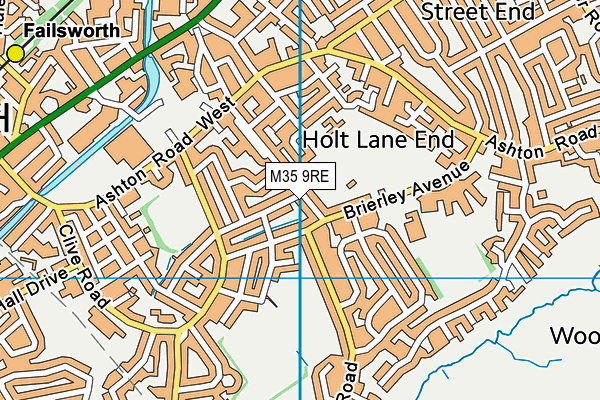 M35 9RE map - OS VectorMap District (Ordnance Survey) M35 9RE map - OS VectorMap District (Ordnance Survey)