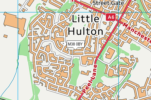 M38 0BY map - OS VectorMap District (Ordnance Survey) M38 0BY map - OS VectorMap District (Ordnance Survey)