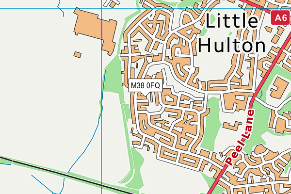 M38 0FQ map - OS VectorMap District (Ordnance Survey) M38 0FQ map - OS VectorMap District (Ordnance Survey)