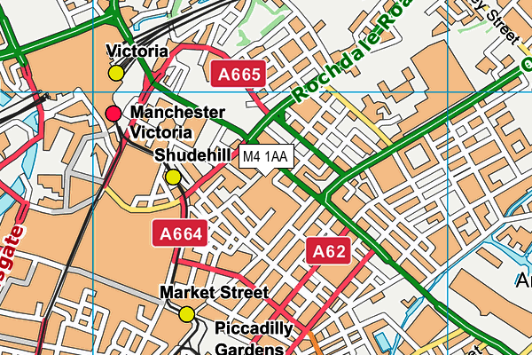 M4 1AA map - OS VectorMap District (Ordnance Survey) M4 1AA map - OS VectorMap District (Ordnance Survey)