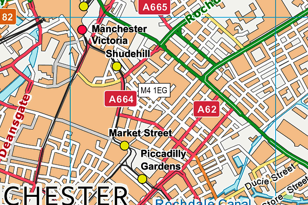 M4 1EG map - OS VectorMap District (Ordnance Survey) M4 1EG map - OS VectorMap District (Ordnance Survey)