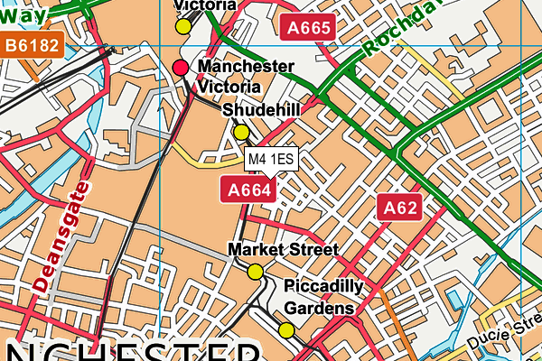 M4 1ES map - OS VectorMap District (Ordnance Survey) M4 1ES map - OS VectorMap District (Ordnance Survey)