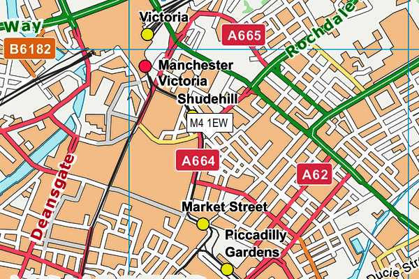 M4 1EW map - OS VectorMap District (Ordnance Survey) M4 1EW map - OS VectorMap District (Ordnance Survey)