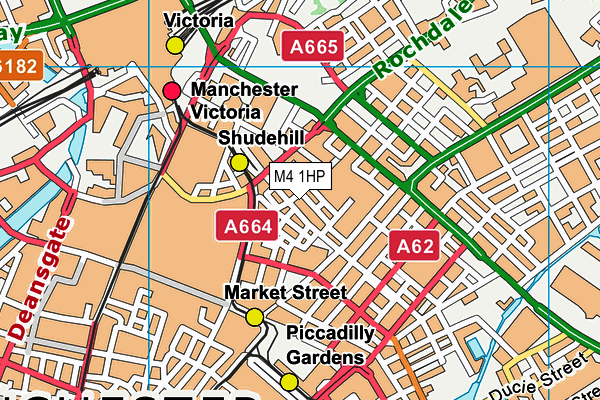 M4 1HP map - OS VectorMap District (Ordnance Survey) M4 1HP map - OS VectorMap District (Ordnance Survey)