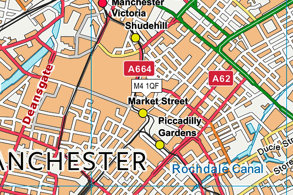 M4 1QF map - OS VectorMap District (Ordnance Survey) M4 1QF map - OS VectorMap District (Ordnance Survey)