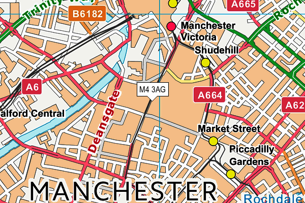 M4 3AG map - OS VectorMap District (Ordnance Survey) M4 3AG map - OS VectorMap District (Ordnance Survey)