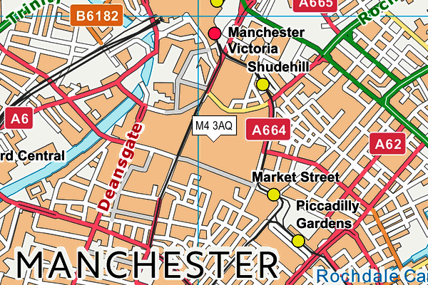 M4 3AQ map - OS VectorMap District (Ordnance Survey) M4 3AQ map - OS VectorMap District (Ordnance Survey)