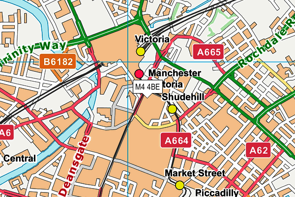 M4 4BE map - OS VectorMap District (Ordnance Survey) M4 4BE map - OS VectorMap District (Ordnance Survey)