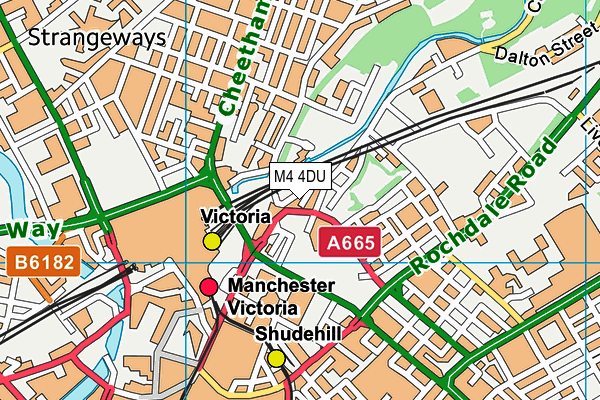 M4 4DU map - OS VectorMap District (Ordnance Survey) M4 4DU map - OS VectorMap District (Ordnance Survey)