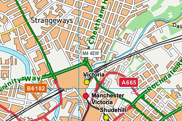 M4 4EW map - OS VectorMap District (Ordnance Survey) M4 4EW map - OS VectorMap District (Ordnance Survey)