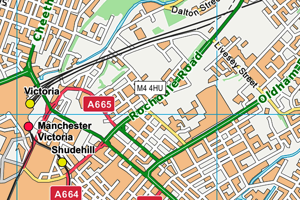M4 4HU map - OS VectorMap District (Ordnance Survey) M4 4HU map - OS VectorMap District (Ordnance Survey)