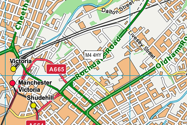 M4 4HY map - OS VectorMap District (Ordnance Survey) M4 4HY map - OS VectorMap District (Ordnance Survey)