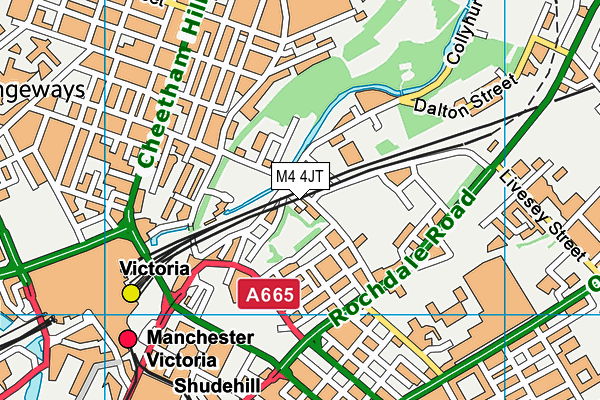 M4 4JT map - OS VectorMap District (Ordnance Survey) M4 4JT map - OS VectorMap District (Ordnance Survey)