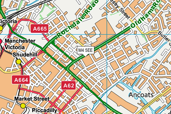M4 5EE map - OS VectorMap District (Ordnance Survey) M4 5EE map - OS VectorMap District (Ordnance Survey)