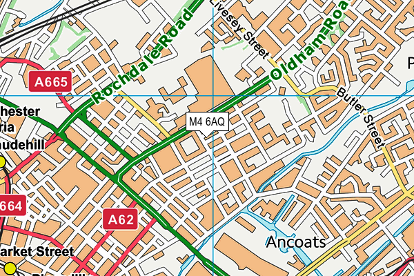 M4 6AQ map - OS VectorMap District (Ordnance Survey) M4 6AQ map - OS VectorMap District (Ordnance Survey)