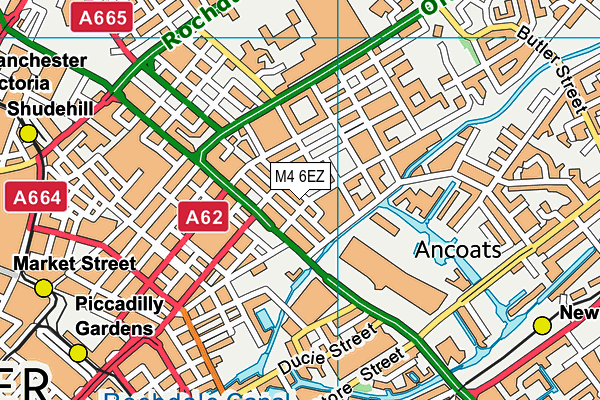 M4 6EZ map - OS VectorMap District (Ordnance Survey) M4 6EZ map - OS VectorMap District (Ordnance Survey)