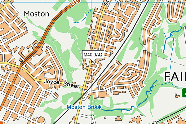 M40 0AQ map - OS VectorMap District (Ordnance Survey) M40 0AQ map - OS VectorMap District (Ordnance Survey)