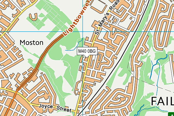 M40 0BG map - OS VectorMap District (Ordnance Survey) M40 0BG map - OS VectorMap District (Ordnance Survey)