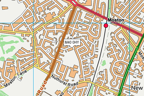 M40 0HY map - OS VectorMap District (Ordnance Survey) M40 0HY map - OS VectorMap District (Ordnance Survey)
