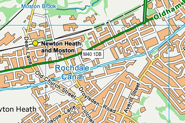 M40 1DB map - OS VectorMap District (Ordnance Survey) M40 1DB map - OS VectorMap District (Ordnance Survey)