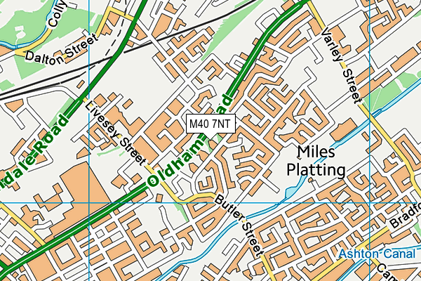 M40 7NT map - OS VectorMap District (Ordnance Survey) M40 7NT map - OS VectorMap District (Ordnance Survey)