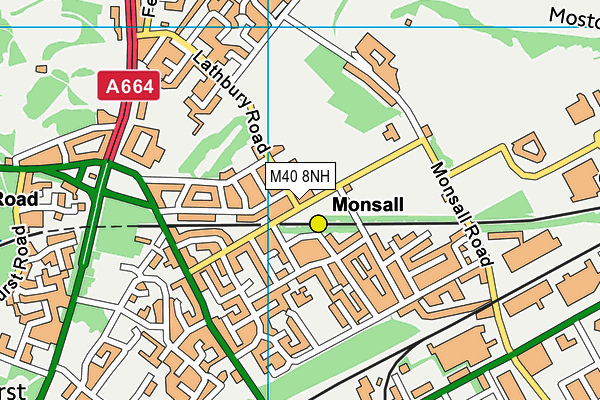 M40 8NH map - OS VectorMap District (Ordnance Survey) M40 8NH map - OS VectorMap District (Ordnance Survey)
