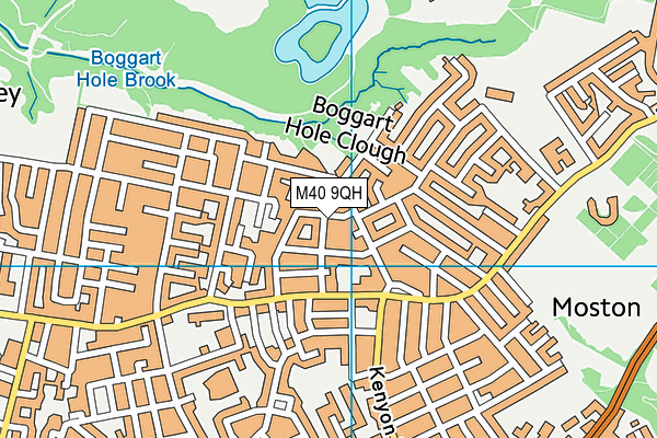 M40 9QH map - OS VectorMap District (Ordnance Survey) M40 9QH map - OS VectorMap District (Ordnance Survey)
