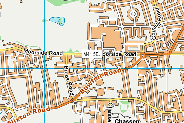 M41 5EJ map - OS VectorMap District (Ordnance Survey) M41 5EJ map - OS VectorMap District (Ordnance Survey)