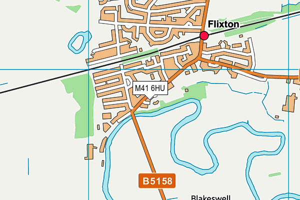 M41 6HU map - OS VectorMap District (Ordnance Survey) M41 6HU map - OS VectorMap District (Ordnance Survey)