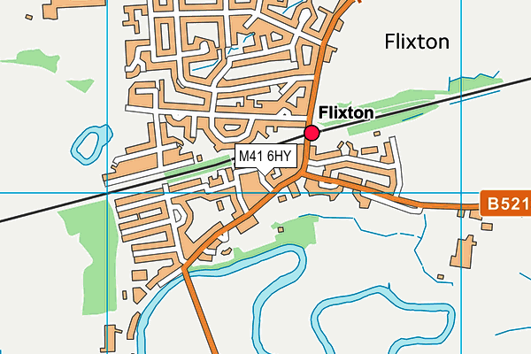 M41 6HY map - OS VectorMap District (Ordnance Survey) M41 6HY map - OS VectorMap District (Ordnance Survey)