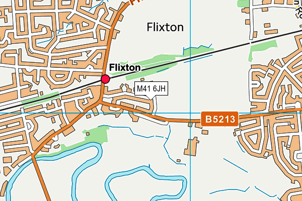 M41 6JH map - OS VectorMap District (Ordnance Survey) M41 6JH map - OS VectorMap District (Ordnance Survey)