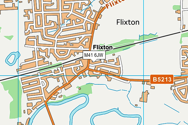 M41 6JW map - OS VectorMap District (Ordnance Survey) M41 6JW map - OS VectorMap District (Ordnance Survey)