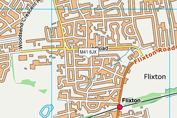 M41 6JX map - OS VectorMap District (Ordnance Survey) M41 6JX map - OS VectorMap District (Ordnance Survey)