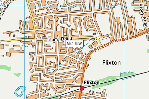 M41 6LW map - OS VectorMap District (Ordnance Survey) M41 6LW map - OS VectorMap District (Ordnance Survey)