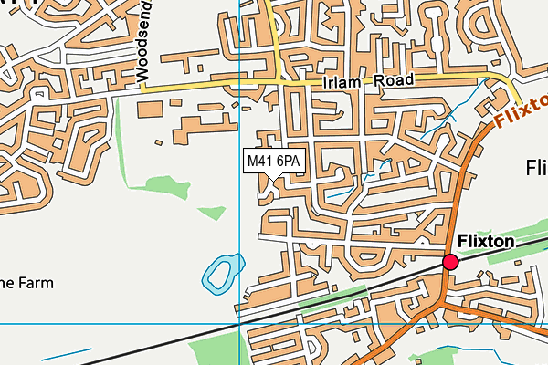 M41 6PA map - OS VectorMap District (Ordnance Survey) M41 6PA map - OS VectorMap District (Ordnance Survey)