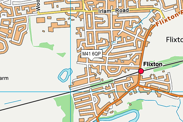 M41 6QP map - OS VectorMap District (Ordnance Survey) M41 6QP map - OS VectorMap District (Ordnance Survey)