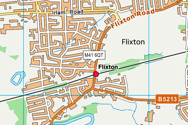 M41 6QT map - OS VectorMap District (Ordnance Survey) M41 6QT map - OS VectorMap District (Ordnance Survey)