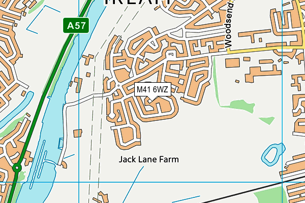 M41 6WZ map - OS VectorMap District (Ordnance Survey) M41 6WZ map - OS VectorMap District (Ordnance Survey)